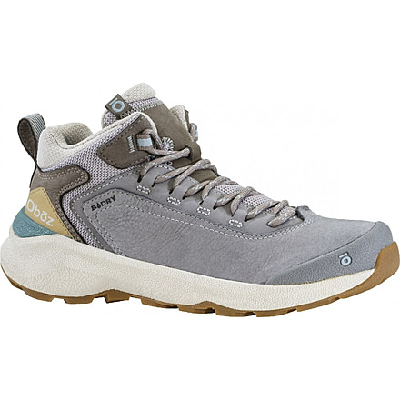 Oboz Cottonwood Mid B-DRY Hiking Shoes - Womens, Drizzle, 9, 78302-155-9
