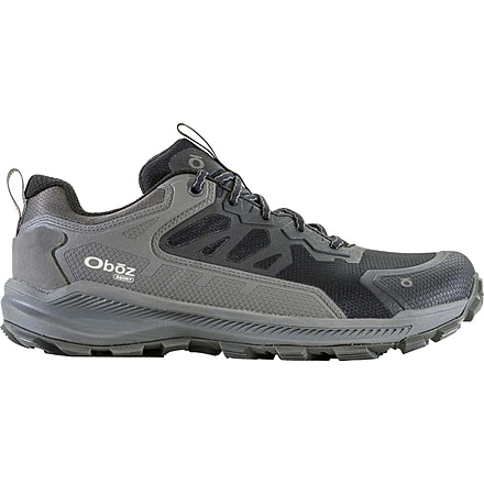 Oboz Katabatic Low B-Dry Hiking Shoes - Mens, Charcoal, 12, 44001, Charcoal - 12