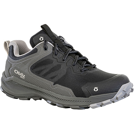 Oboz Katabatic Low B-Dry Hiking Shoes - Womens, Black Sea, 6.5, 44002-Black Sea-Medium-6.5