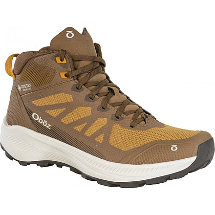 Oboz Katabatic LT Mid GTX Hiking Shoes - Mens, Saddle, 11, 46101-158-11