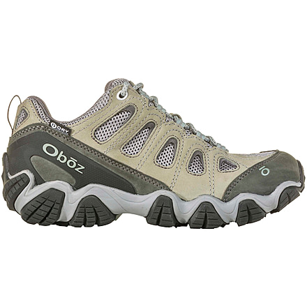 Oboz Sawtooth II Low B-DRY Hiking Shoes - Women's, Medium, Frost Gray/Sage, 7, 23402-1017-7-Medium