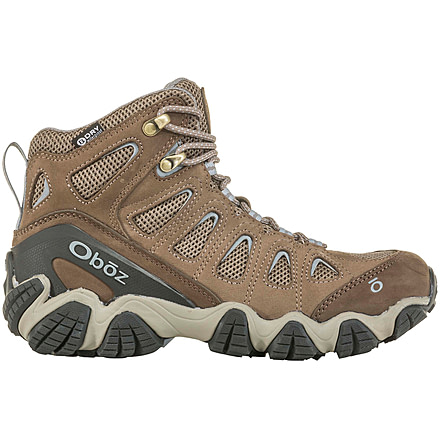 Oboz Sawtooth II Mid B-DRY Hiking Shoes - Women's, Brindle/Tradewinds Blue, 7, 23702-1018-7