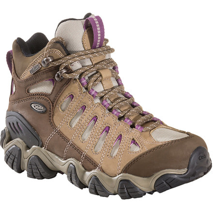 Oboz Sawtooth Mid BDry Hiking Shoe - Women's-6-Violet