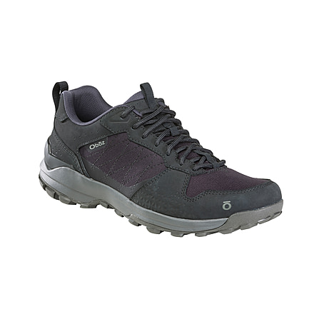 Oboz Sypes Low Hiking Shoes - Mens, Medium, Coal Gray, 9.5, 78101-Coal Gray-9.5-Medium
