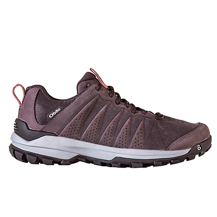 Oboz Sypes Low Leather B-DRY Hiking Shoes - Women's, Peppercorn, 6.5, Medium, 76102-Peppercorn-Medium-6.5