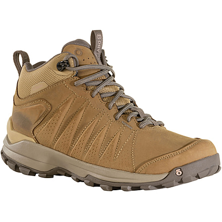 Oboz Sypes Mid Leather B-Dry Hiking Shoes - Women's, Acorn, 8, 77102-Acorn-M-8