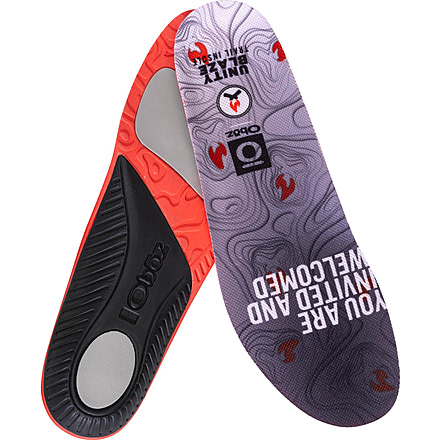 Oboz Unity Blaze Trail Insole, Red, Medium, 100010-147-M