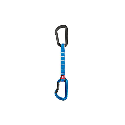 Ocun Falcon QD Zoom PA 15/22mm Sport Climbing Quickdraw, 16cm, Blue, 4068-Blue