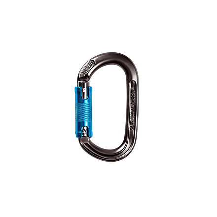 Ocun Osprey Triple Carabiner, Anthracite/Blue, 2633-Antr/Blue