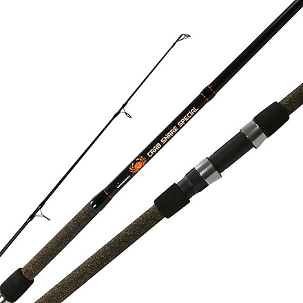 Okuma Crab Snare Spinning Graphite Rod 11' 2pc. Heavy 2pc. Lime20-40 Lure weight 3/8oz., CSS-S-1102H