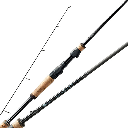 Okuma Dead Eye Pro A-series Spinning Rod, 6ft, Medium Heavy, 2 Piece, DEP-S-602MHFTA