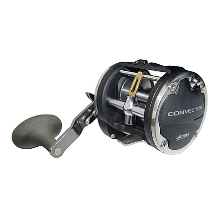 Okuma Fishing Tackle Convector Levelwind Trolling Reel, 5.1 1, 2BB+1RB, 200/80 Braided Line Rating, CV-20L