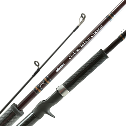 Okuma Guide Select Classic Trolling Rod 2 Piece, 20-40lb, 4-16oz, 96, GSC-C-962XH-CG