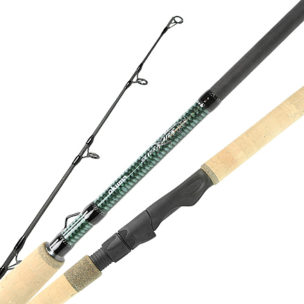 Okuma Silver Slayer Tarpon Spinning Rods, Length 7' line wgt 20-50lb, lure wgt 3/4-3oz, Full Cork Grip, 1pc, SLAY-S-701XH-FG
