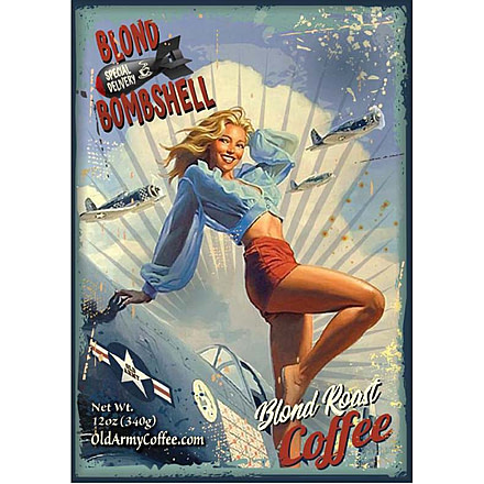 Old Army Coffee Blond Bombshell, Whole Bean, OA-BBWB