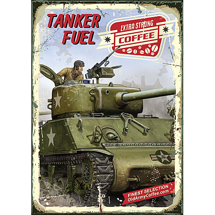 Old Army Coffee Tanker Fuel, Ground, OA-TFGC