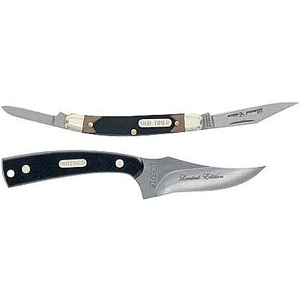 Old Timer Knife Sharpfinger 2-piece Combo W/sheath Promoq4