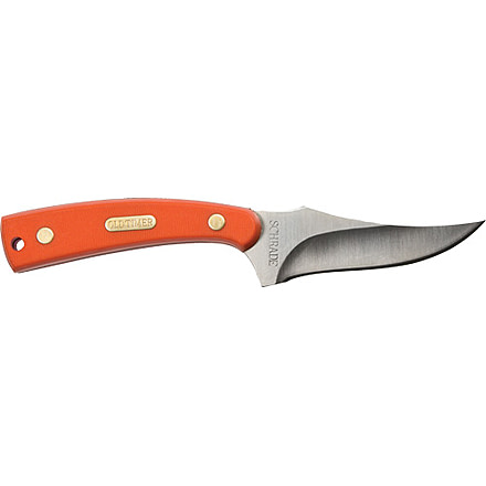 Old Timer Knife Sharpfinger Orange 3.3'' Blade W/sheath Pq3