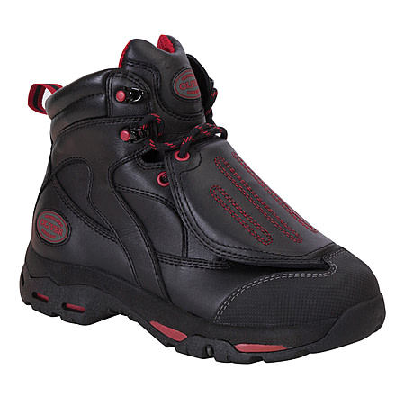 Oliver 6 in ST/MT/PR/EH Work Boot - Women's, Black/Red, 8, OL24021-BLK-080