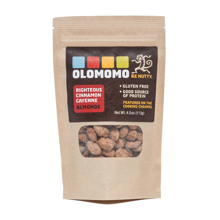 Olomomo Nut Co. Cinnamon Cayenne Almonds-1.5 oz