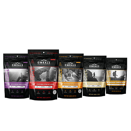 Omeals Adventure Pack, Meat Lovers Case of 5, OMAP-1