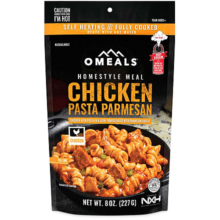 OMEALS Chicken Pasta Parmesan, 10 oz, Multi, 7.5 inches x 1 inch x 11.25 inches, OMEC5