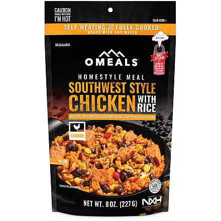 Omeals Homestyle Meal, Southwest Style Chicken with Rice