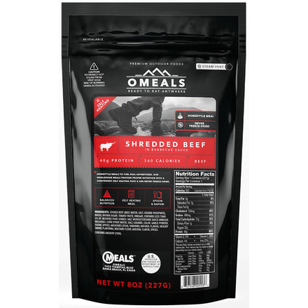 Omeals Shredded BBQ Beef