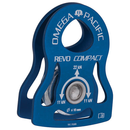 Omega Pacific Omega Revo Compact Pulley Blue OPPL31