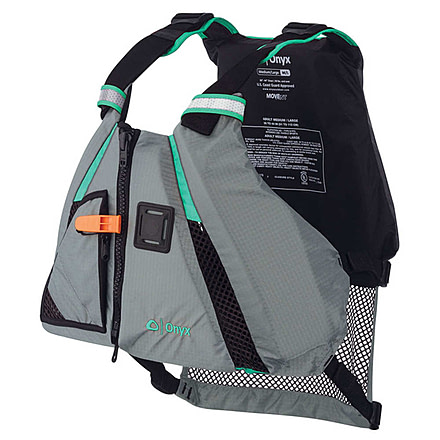 ONYX MoveVent Dynamic Vest, Aqua, Medium/Large, 122200-505-040-15