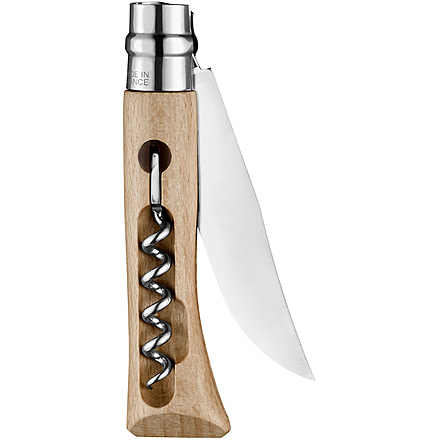 Opinel No.10 Stainless Corkscrew Knif 002144