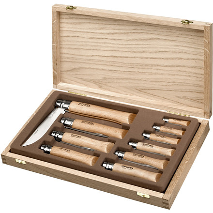 Opinel Stainless Steel Collector Case, 001311