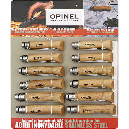 Opinel Twelve Piece Knife Assortment OP00938