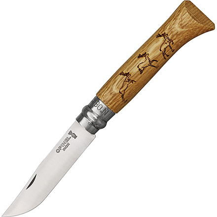 Opinel Wildlife Folder Knife, 4 3/8in. Closed OP01620