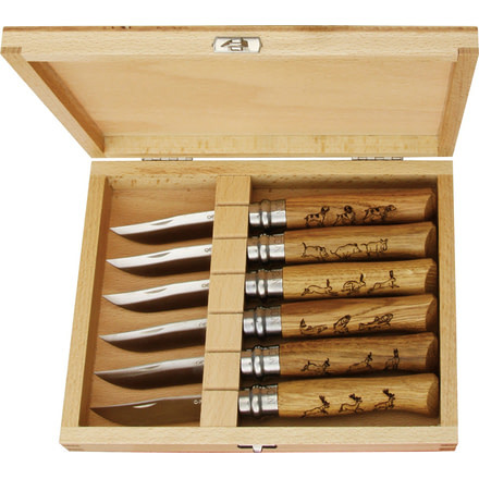 Opinel Wildlife Folder Knife Set, 4 3/8in. Closed OP01637