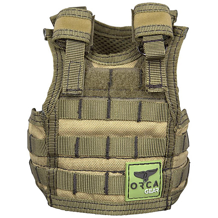 ORCA Coolers Mini Tac Vest Koozie, Desert Green, ORCKOTADG
