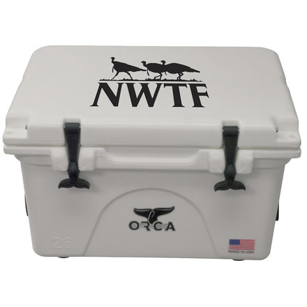 Orca National Wild Turkey Federation Cooler - 26 Qt-White