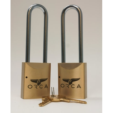Orca Pro Series Locks Set of 2 Brass