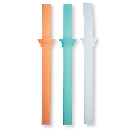 Orca Stepfit Flex Straw Pack of Three, Multi Colored, UNIST3