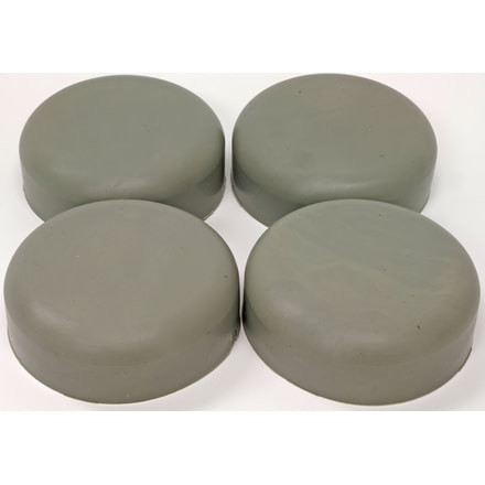 Orca Sticky Feet Set of 4, Grey, ORCSF4