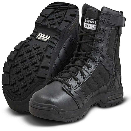 Original S.W.A.T. 1232 Air 9in Side Zip Boots, Black, 10 Wide, 123201-10.0-W