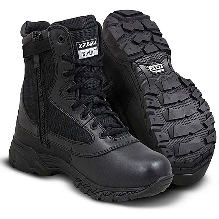 Original S.W.A.T. Chase 9in Tactical Side Zip Boots, Black, 9 BLK-09-0, 131201-9.0-R