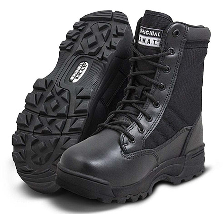 Original S.W.A.T. Classic 9in. Tactical Boots, Black, 115001-4-R
