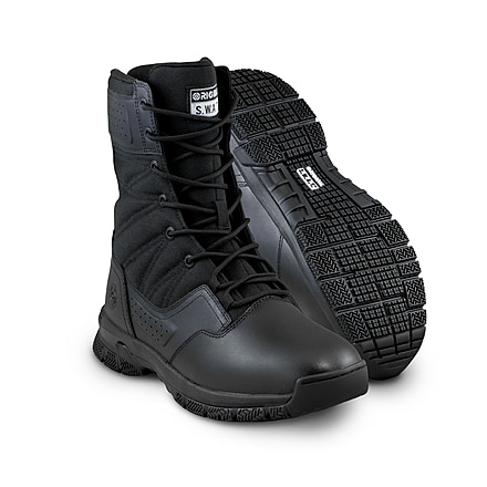 Original S.W.A.T. ProTec 8in Side-Zip Boot - Mens, Wide, Black, 16, 106301-W-160