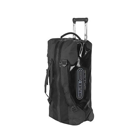 Ortlieb Duffle RG w/ Telescopic Handle, 60L, Black, Black, PVC / Nylon, 5 Year MFG Warranty, ORT-39376