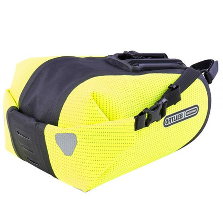 Ortlieb Saddle-Bag Two High Visibility, Neon Yellow - Black Reflective, 4.1L, F9485