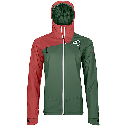 Ortovox 2L Swisswoll Leone Jacket - Womens, Green Forest, Medium, 7040400008