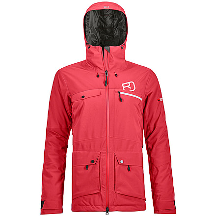 Ortovox 2L Swisswool Andermatt Jacket - Womens, Hot Coral, Extra Small, 7040300011