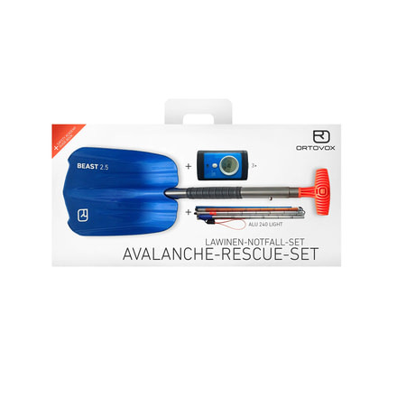 Ortovox Avalanche Rescue Kit 3+, Blue Ocean, 2975100001