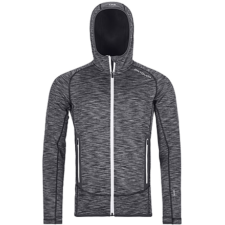 Ortovox Fleece Space Dyed Jacket - Mens, Black Raven Blend, Small, 8699400001